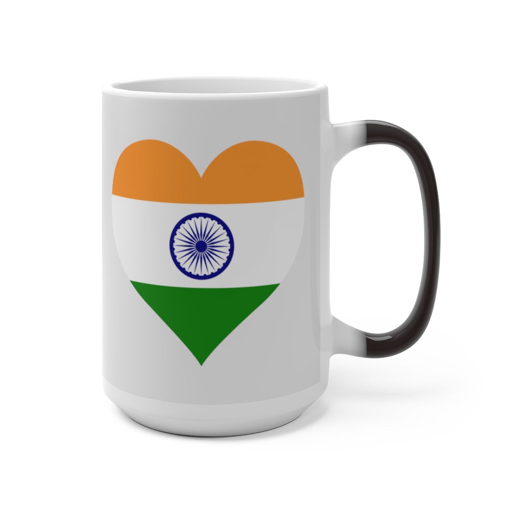India Heart Color Changing Mug