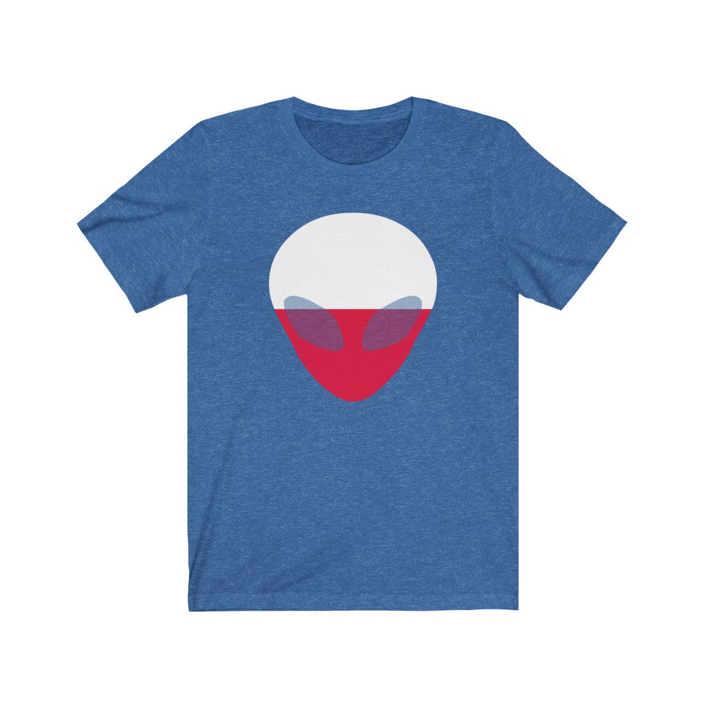 Poland Alien Flag Premium Tee - Unisex