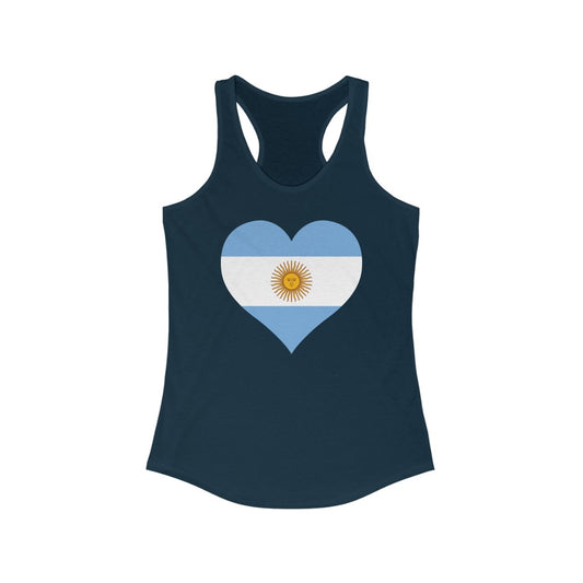 Argentina Heart Flag Tank - Women