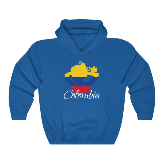 Colombia Lady Flag Hoodie Sweatshirt 2 - Unisex