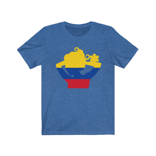 Colombia Lady Flag Premium Tee - Unisex