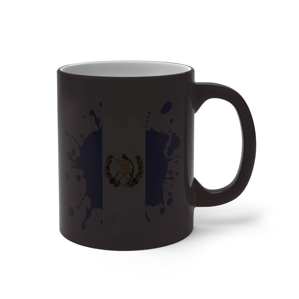 Guatemala Splat Color Changing Mug