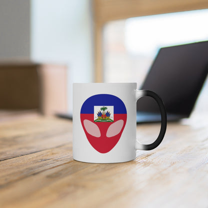 Haiti Alien Color Changing Mug
