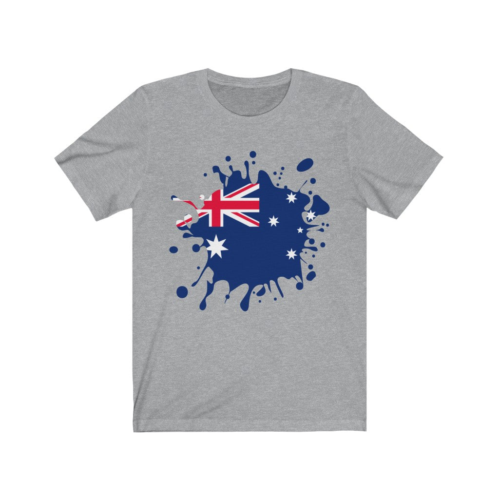 Australia Splat Flag Premium Tee - Unisex
