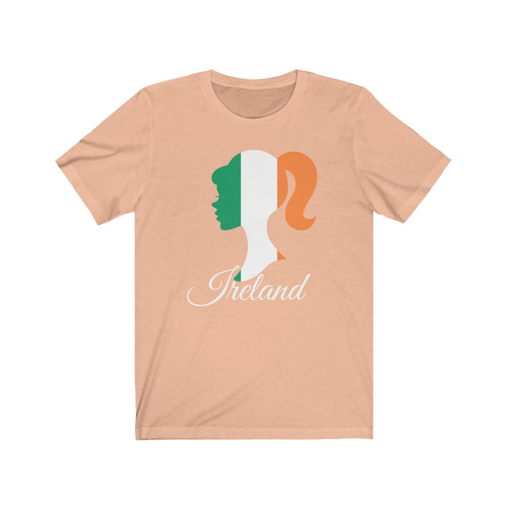 Ireland Girl Flag Premium Tee 2 - Unisex