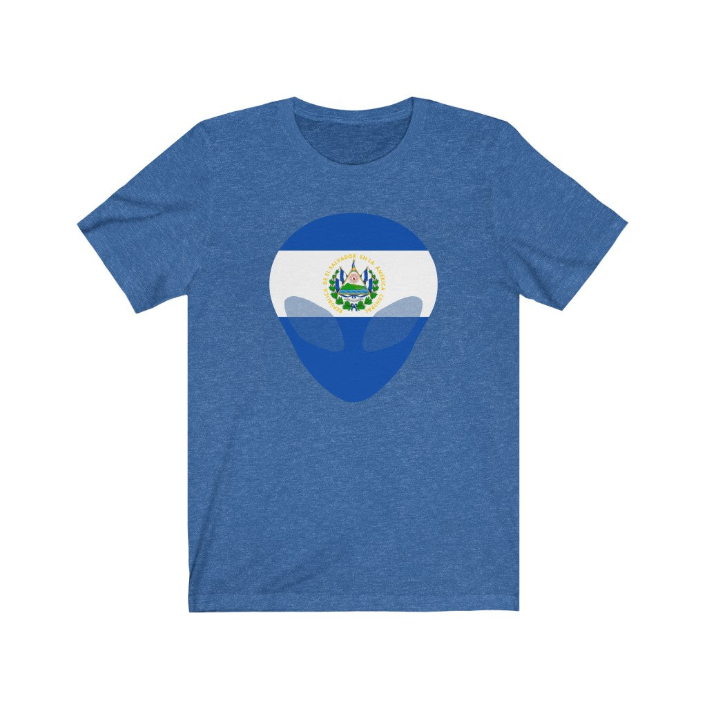 El Salvador Alien Flag Premium Tee - Unisex