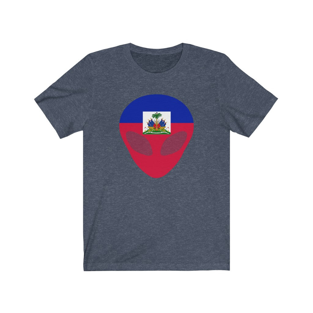 Haiti Alien Flag Premium Tee - Unisex