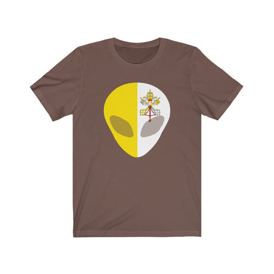 Holy See Alien Flag Premium Tee - Unisex