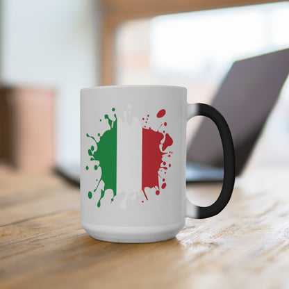 Italy Splat Color Changing Mug