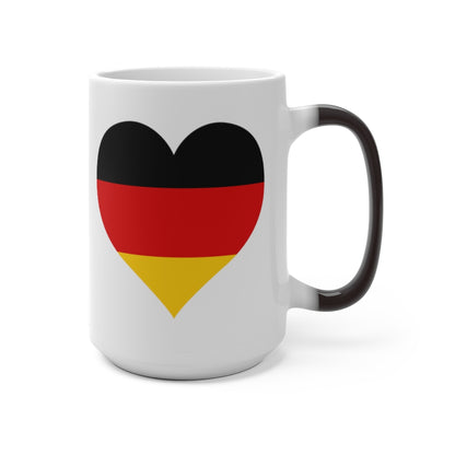 Germany Heart Color Changing Mug