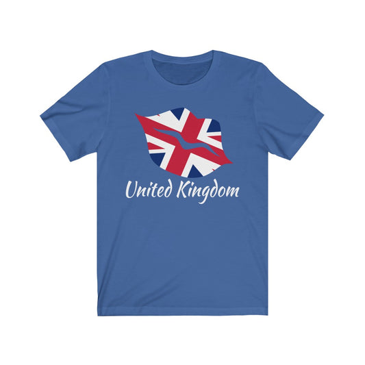 United Kingdom Lips Flag Premium Tee 2 - Unisex