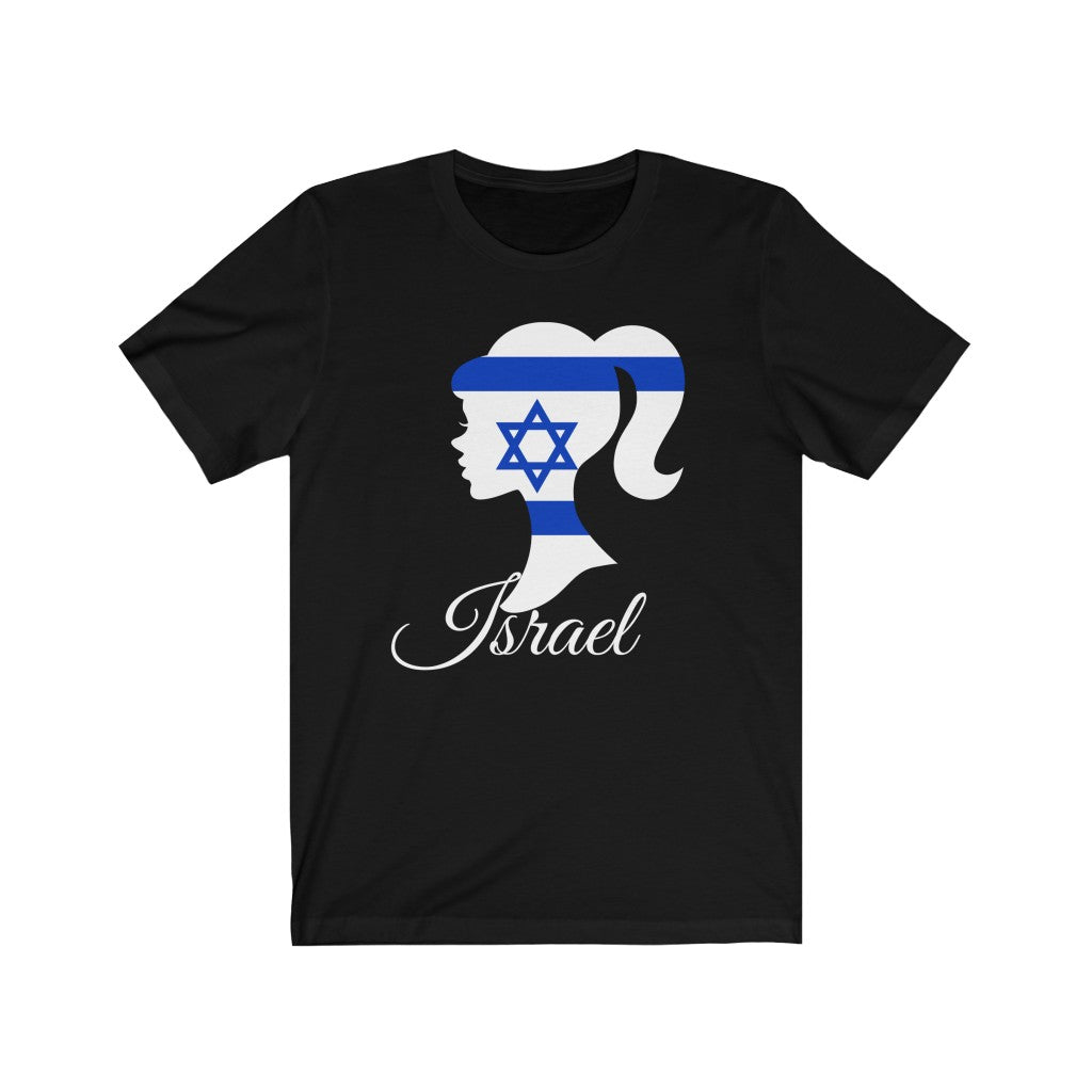 Israel Girl Flag Premium Tee 2 - Unisex