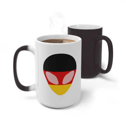 Germany Alien Color Changing Mug