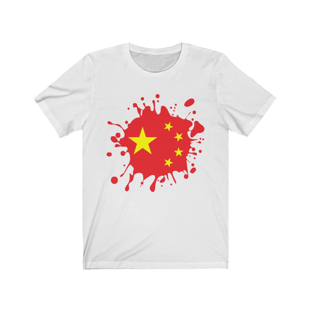China Splat Flag Premium Tee - Unisex