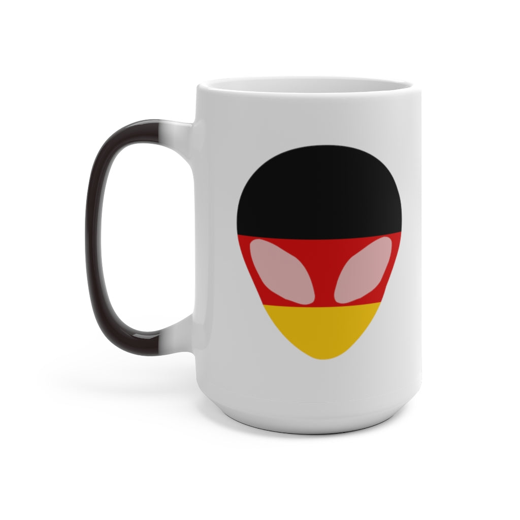 Germany Alien Color Changing Mug
