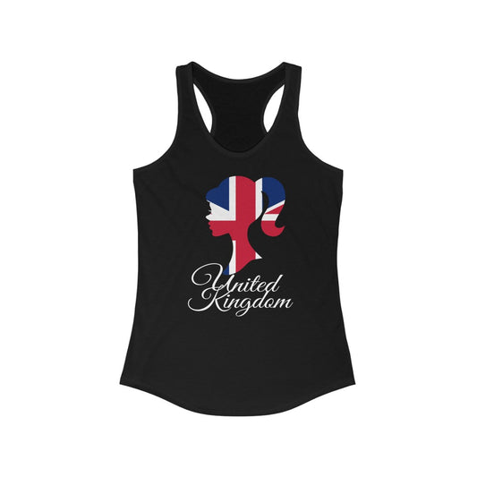 United Kingdom Girl Flag Tank 2 - Women