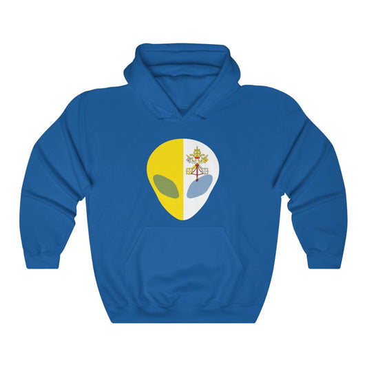 Holy See Alien Flag Hoodie Sweatshirt - Unisex