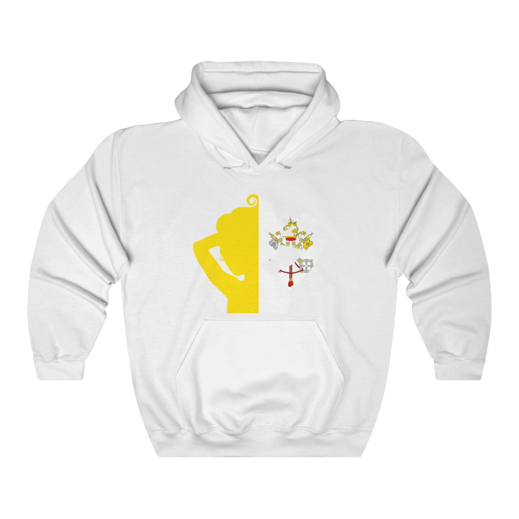 Holy See Lady Flag Hoodie Sweatshirt - Unisex