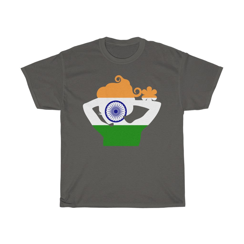 India Lady Flag Standard Tee - Unisex