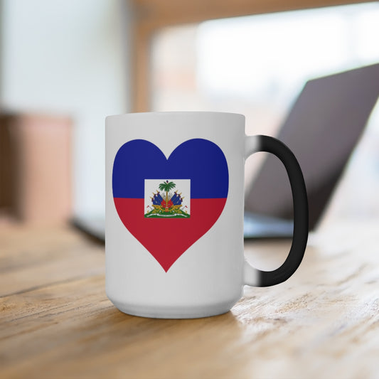 Haiti Heart Color Changing Mug