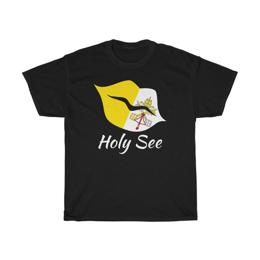 Holy See Lips Flag Standard Tee 2 - Unisex
