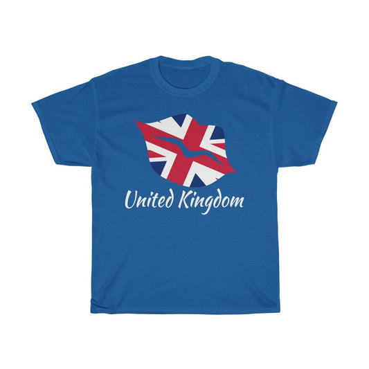 United Kingdom Lips Flag Standard Tee 2 - Unisex