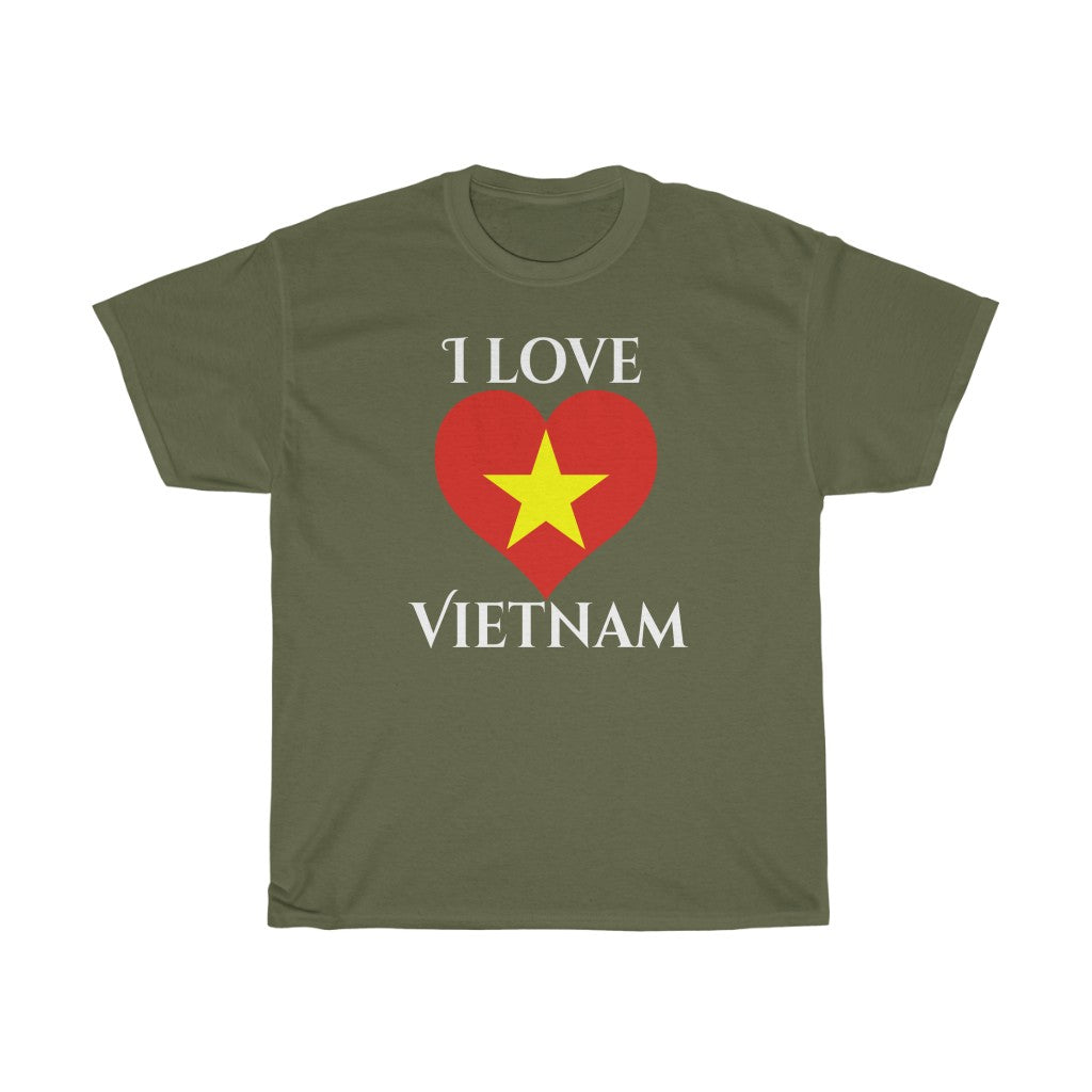 Vietnam Heart Flag Standard Tee 2 - Unisex