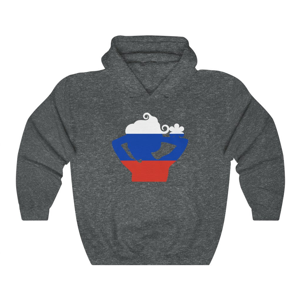 Russia Lady Flag Hoodie Sweatshirt - Unisex