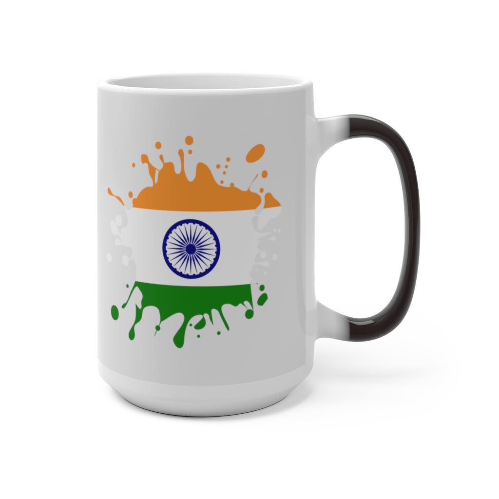 India Splat Color Changing Mug