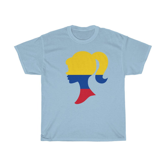 Colombia Girl Flag Standard Tee - Unisex