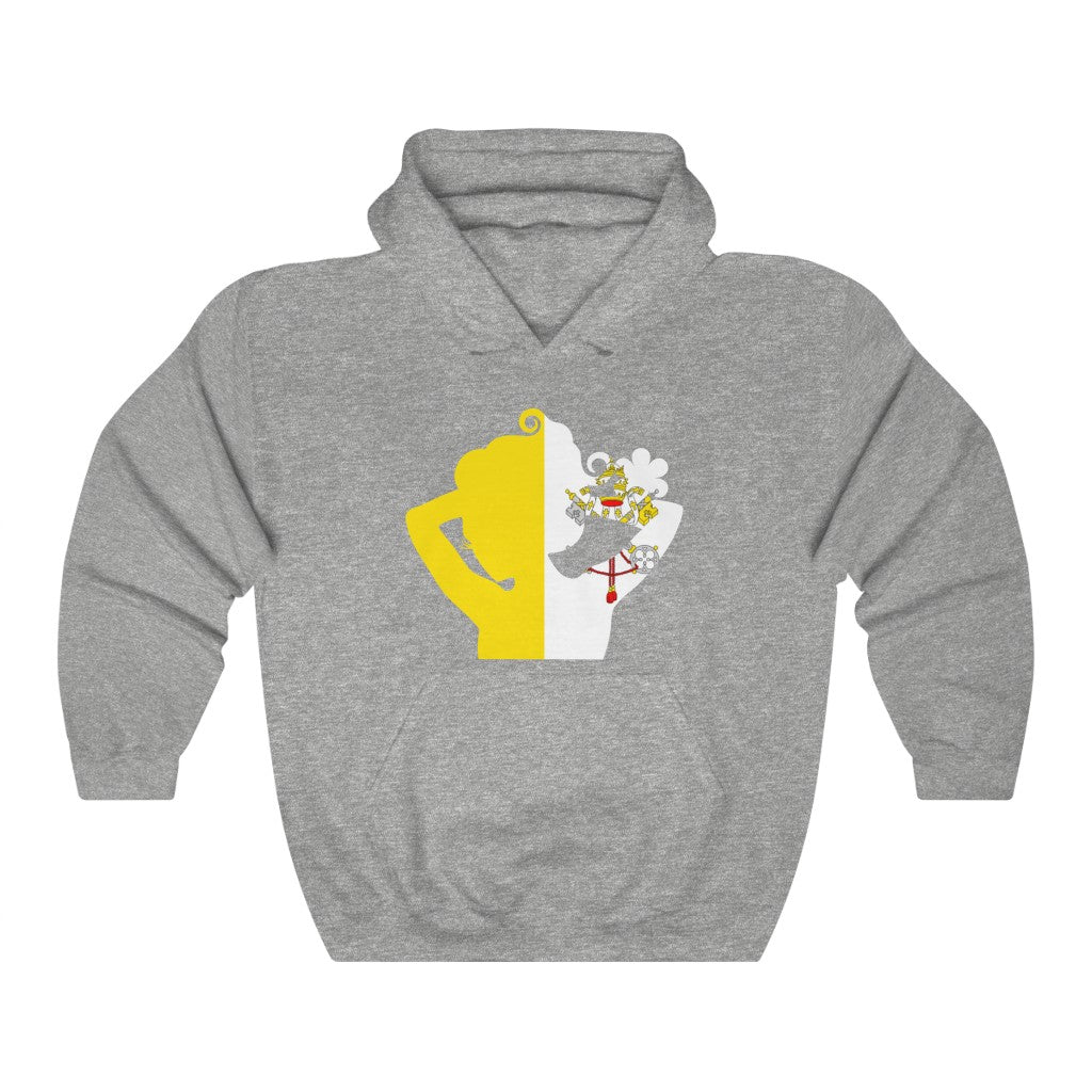 Holy See Lady Flag Hoodie Sweatshirt - Unisex