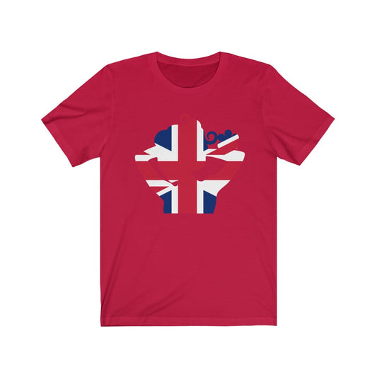 United Kingdom Lady Flag Premium Tee - Unisex