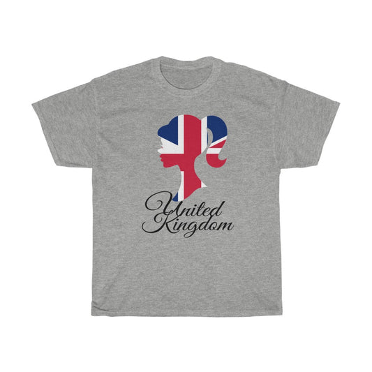 United Kingdom Girl Flag Standard Tee 1 - Unisex