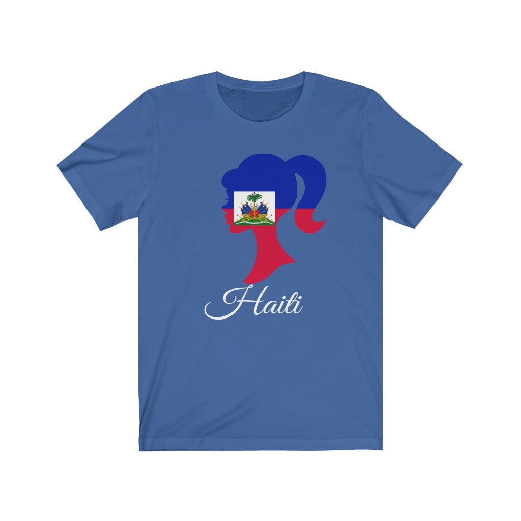 Haiti Girl Flag Premium Tee 2 - Unisex