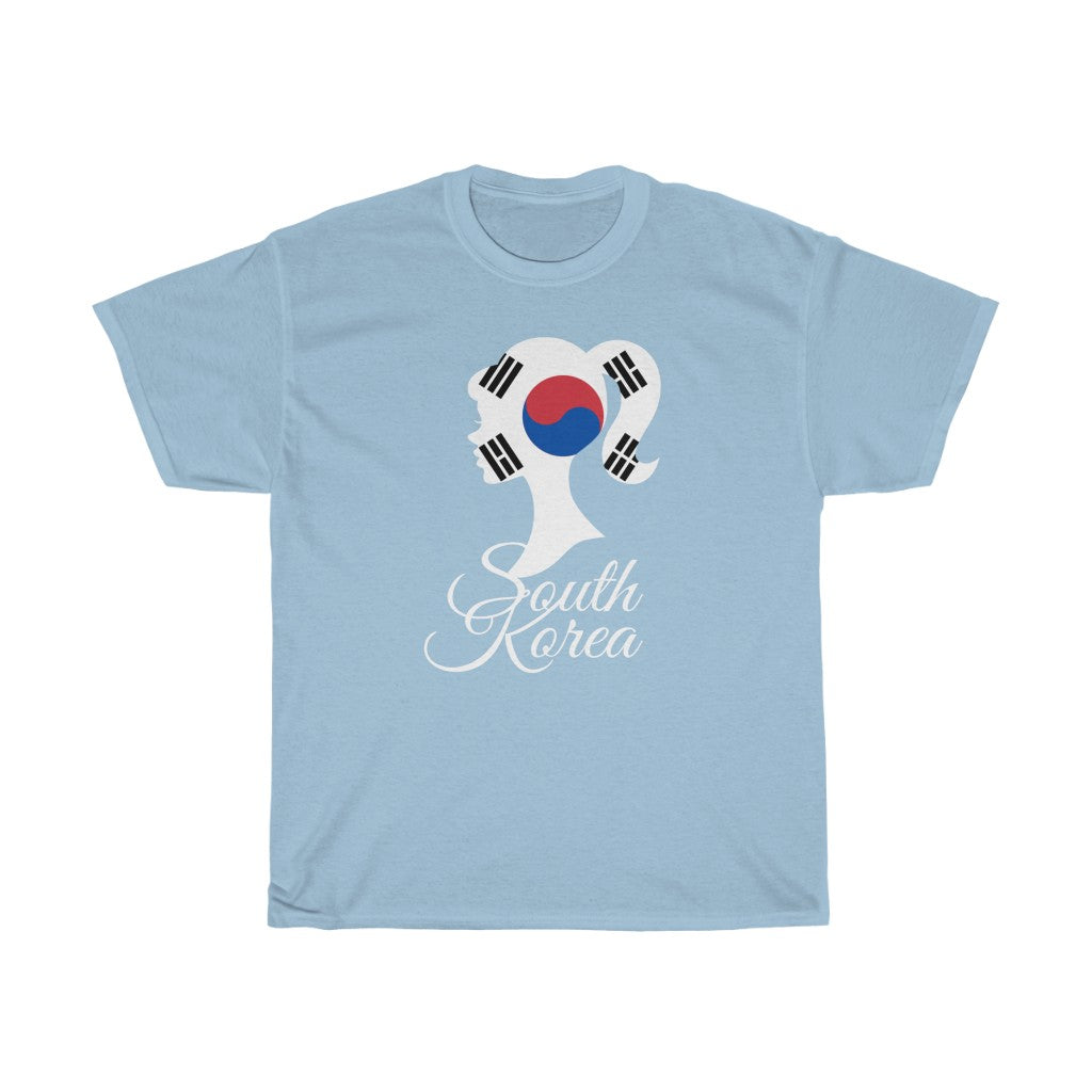 South Korea Girl Flag Standard Tee 2 - Unisex
