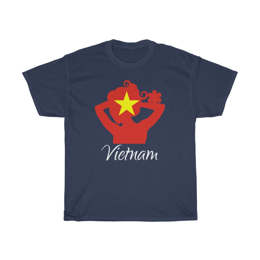 Vietnam Lady Flag Standard Tee 2 - Unisex