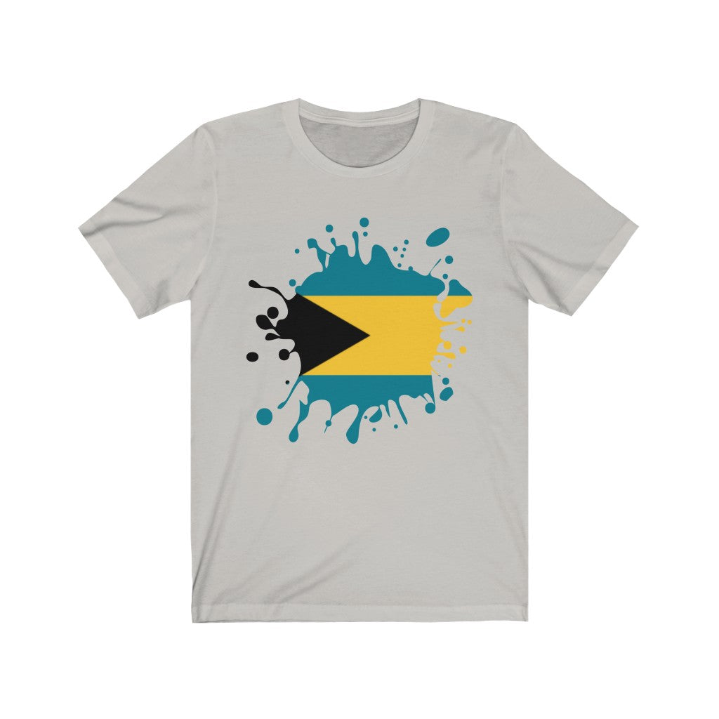 Bahamas Splat Flag Premium Tee - Unisex
