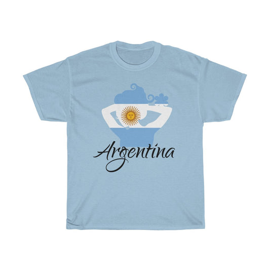 Argentina Lady Flag Standard Tee 1 - Unisex