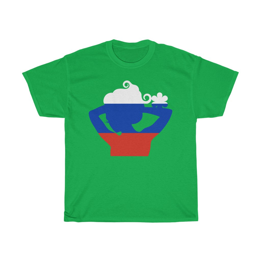 Russia Lady Flag Standard Tee - Unisex