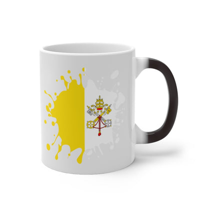 Holy See Splat Color Changing Mug
