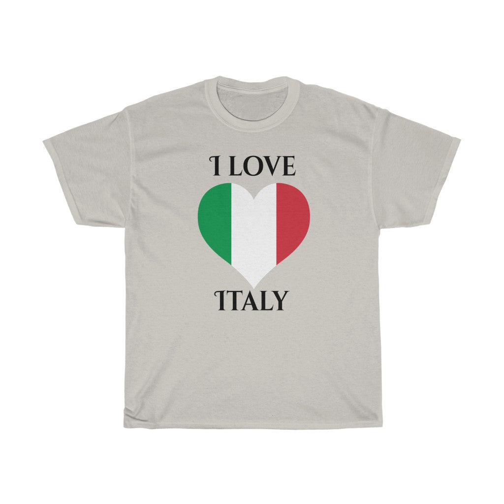 Italy Heart Flag Standard Tee 1 - Unisex