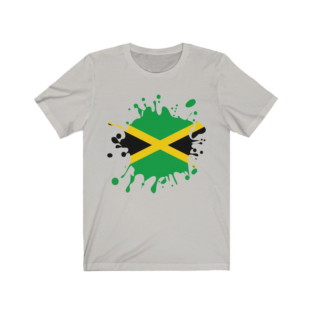 Jamaica Splat Flag Premium Tee - Unisex