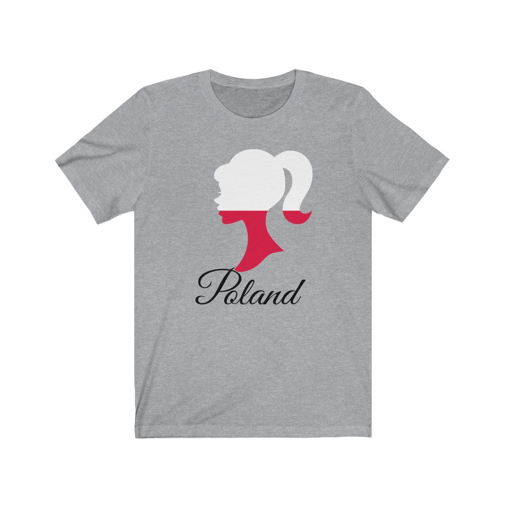 Poland Girl Flag Premium Tee 1 - Unisex