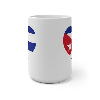 Cuba Heart Color Changing Mug