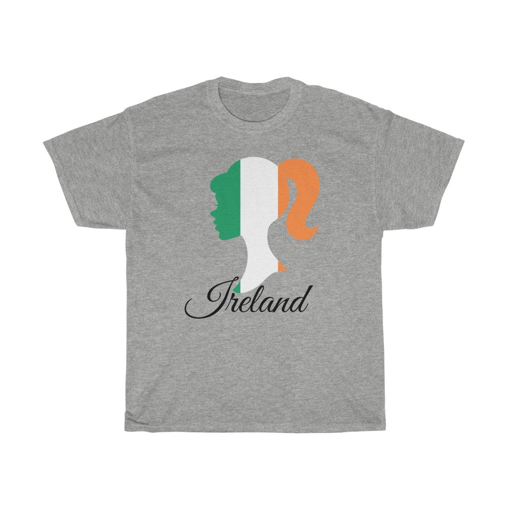 Ireland Girl Flag Standard Tee 1 - Unisex
