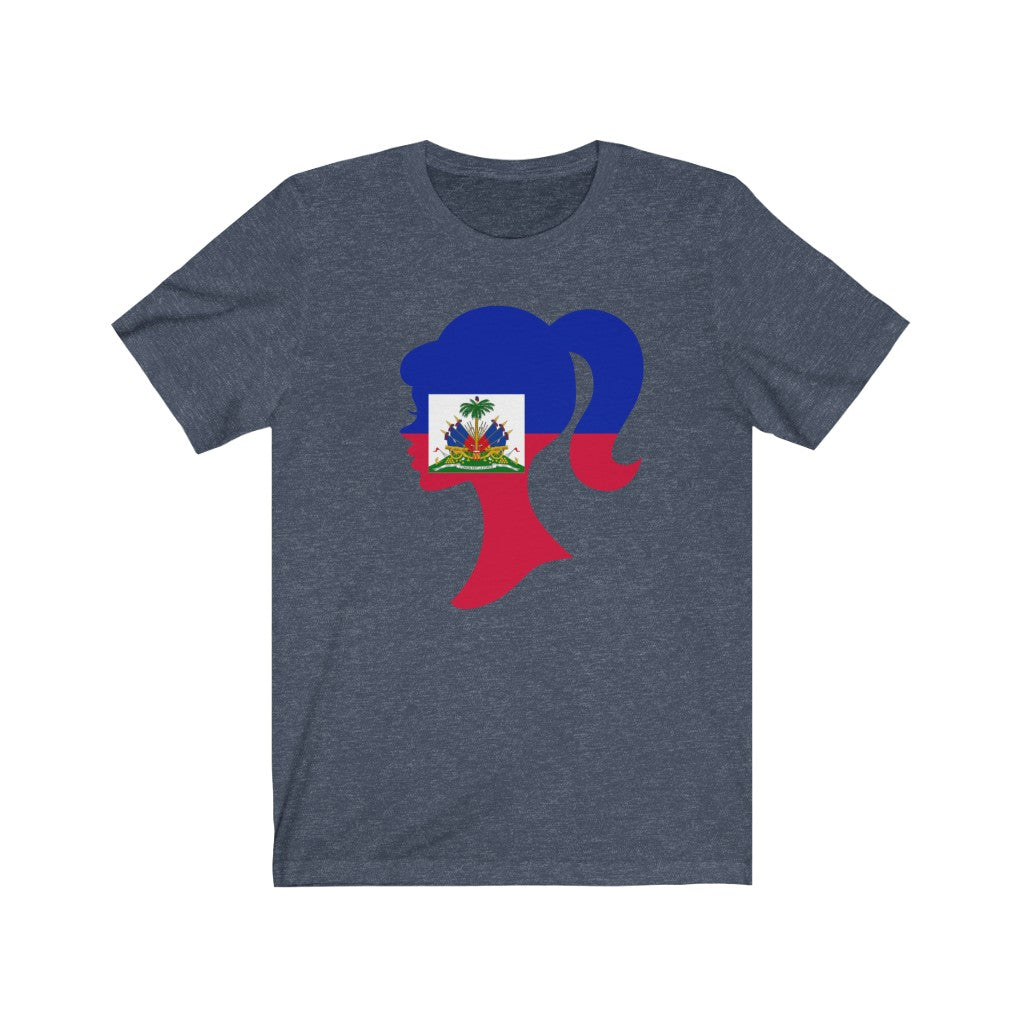 Haiti Girl Flag Premium Tee - Unisex