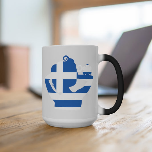 Greece Lady Color Changing Mug