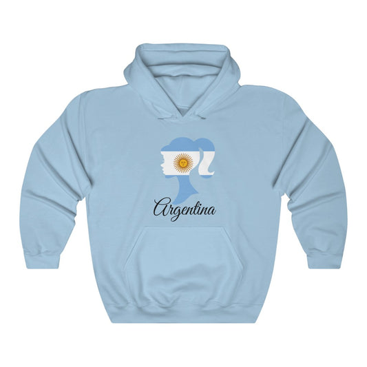 Argentina Girl Flag Hoodie Sweatshirt 1 - Unisex