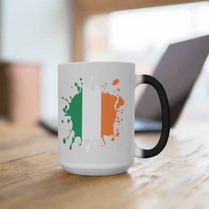 Ireland Splat Color Changing Mug