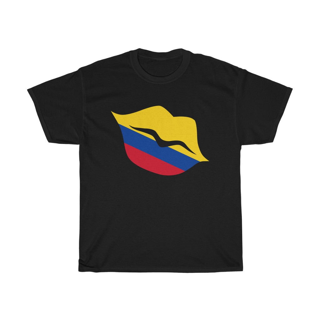 Colombia Lips Flag Standard Tee - Unisex